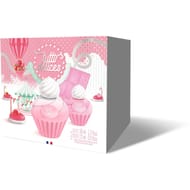 Tutti délices coffret eau de toilette fraise bonbon 50ml + 15ml et tablette de bain