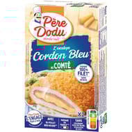Père Dodu escalope cordon bleu saveur comté 200g