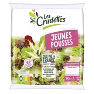 Les crudettes jeunes pousses de France 100g