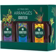 Isautier coffret 3 arranges 20cl 40%vol