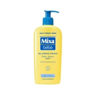 Mixa bébé gel corps et cheveux très doux 2en1 flacon pompe 300ml