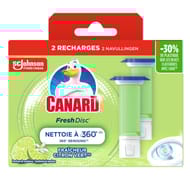Canard fresh disc recharge 12 disques fraîcheur citron vert