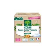 L'arbre vert savon solide vaisselle amande 125g