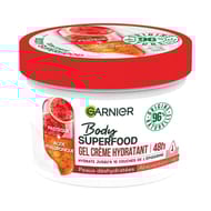 Garnier body superfood gel crème hydratant 48 h pastèque acide hyaluronique pot 380 ml
