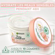 Garnier baume hydratant body superfood lait d'avoine 48h 380 ml