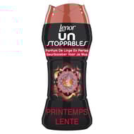 Lenor unstoppables printemps parfum de linge en perles 224g
