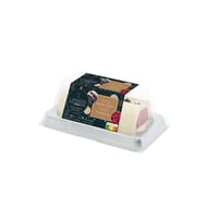 L'Angelys bûche crème glacée vanille Tahiti sorbet plein fruit framboise 750ml 500g