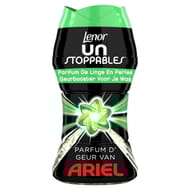 Lenor unstoppables parfum d ariel parfum de linge en perles 140g