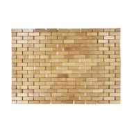 Caillebotis bambou naturel avec âtines antiderapantes 45x75
