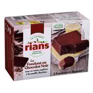 Rians dessert au chocolat et crème anglaise 2x110g