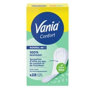 Vania kotydia protège-slips confort normal aloé vera x28