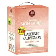 Cabernet Sauvignon Rosé Moelleux Montmirel Vol.3L