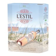 L'estil igp sable de camargue bio bib 3l 12%vol