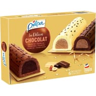 Pilpa les délices chocolat 6 bûchettes 360g