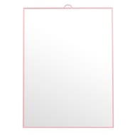 Miroir avec crochet pied mobile pour suspendre ou poser 23x30