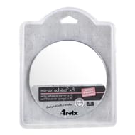 Lot de 4 miroirs ronds auto adhesifs diam 15cm