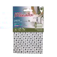 Menatex lavettes microfibre recyclée 31cmx32cm x2