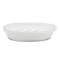 Porte savon plastique imprimé bleu