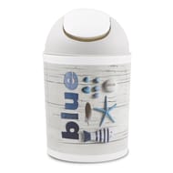 Poubelle swing 5l lt plastique imprime blue