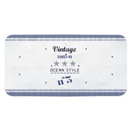 Tapis de baignoire imprime vinyle 35x73cm decors assortis