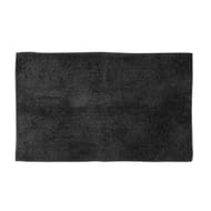 Tapis coton uni roule 45x75 noir