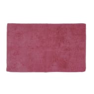 Tapis coton uni roule 45x75 bougainvillier
