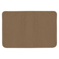Tapis microfibres uni 45x75 natural