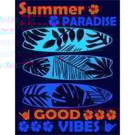 Drap de plage jacquard 140x180cm 400 g/m fairyland