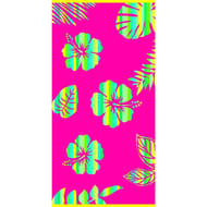 Drap de plage velours jacquard 75x150cm 400 g/m towy
