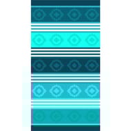 Drap de plage velours jacquard 90x170cm 340g/m razao