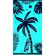 Drap de plage velours jacquard 90x170cm 400g/m cokoba