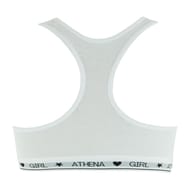Brassière dos nageur fille coton ultra doux Girl by Athena 6002 BLANC 16 ANS