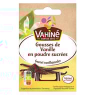 Vahiné gousses de vanille en poudre sucrées 8g