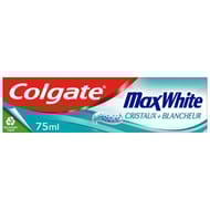 Colgate miaxwhite dentifrice cristaux + blancheur 2x75ml