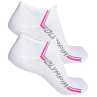 2 paires de mini sox sport Olympia femme BQ5 BLANC/ROSE X2 37/41