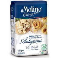 Molino Chiavazza Farine de blé tendre "00" Anti-grumeaux 1Kg