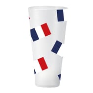 Eco cup en polypropylène 60cl drapeau tricolore