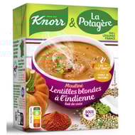 La potagere mouline lentilles blondes à l'indienne lait de coco 75cl