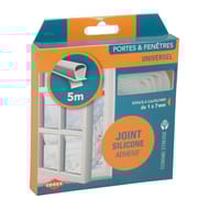 Cogex joint de calfeutrage silicone transparent "u" 5m