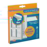 Cogex joint mousse de calfeutrage 4mx9mm, profil "i" et adhésif