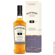 Bowmore single malt whisky 9 ans 70cl 40%vol + etui