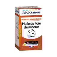 Juvamine phyto huile de foie de morue 30 capsules