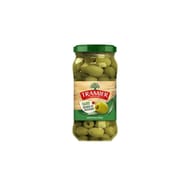 Tramier olives vertes dénoyautées sans résidu de pesticides bocal 160g