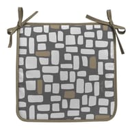 Assise de chaise "block pierre" 39x39x2 cm
