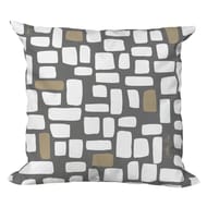 Coussins deco "block pierre" 40x40x15 cm