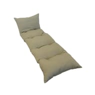 Coussin bds flocons "colors ficelle" 180x56x10 cm