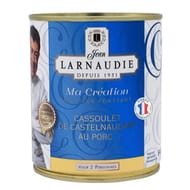 Jean larnaudie cassoulet de castelnaudary au porc france "ma création" boite 840g