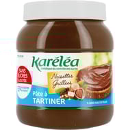 Karéléa controle des sucres pâte à tartiner aux noisettes sans sucres ajoutés 750g