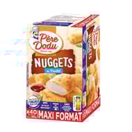Père dodu 40 nuggets de poulet maxi format  800g