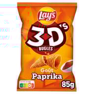 Lay's biscuits apéritifs 3d's saveur paprika 85g